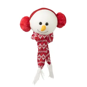 10" Earmuff Snowman Ornament