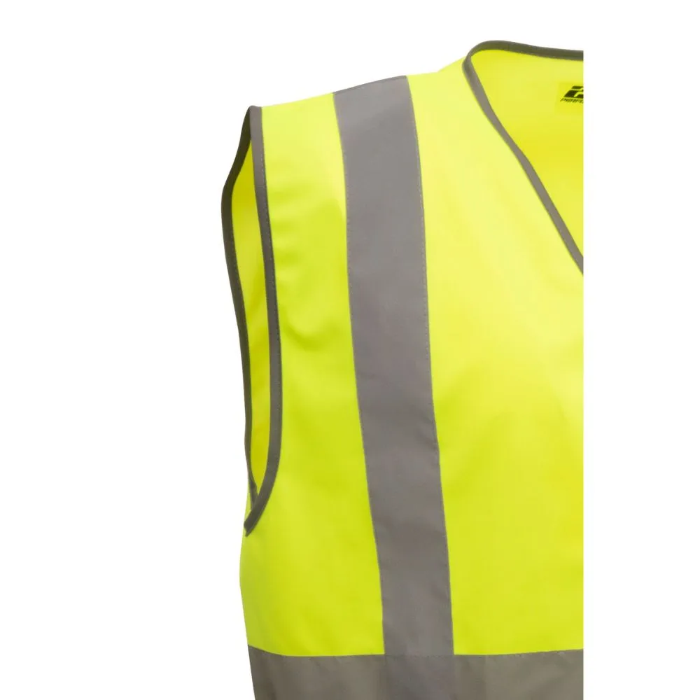 212 Performance VSTGU-8813 General Purpose Hi-Viz Safety Vest, 3X-Large Yellow;Reflective Gray