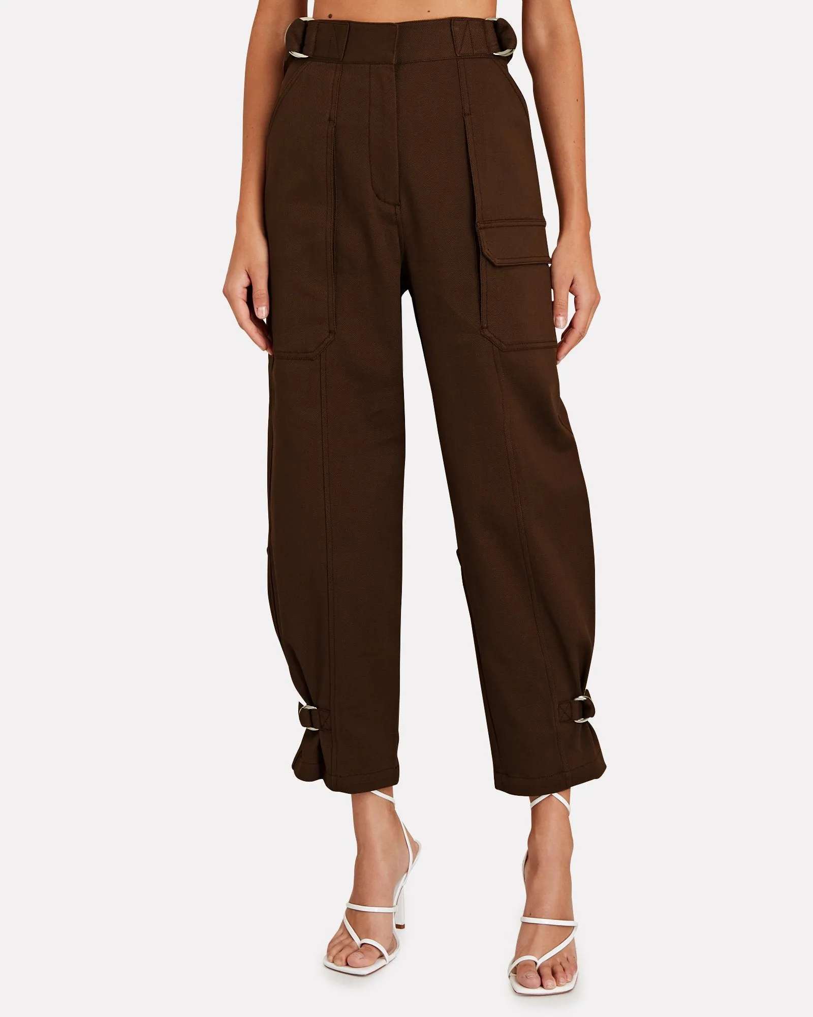 3.1 Phillip Lim Straight-Leg Twill Utility Pants