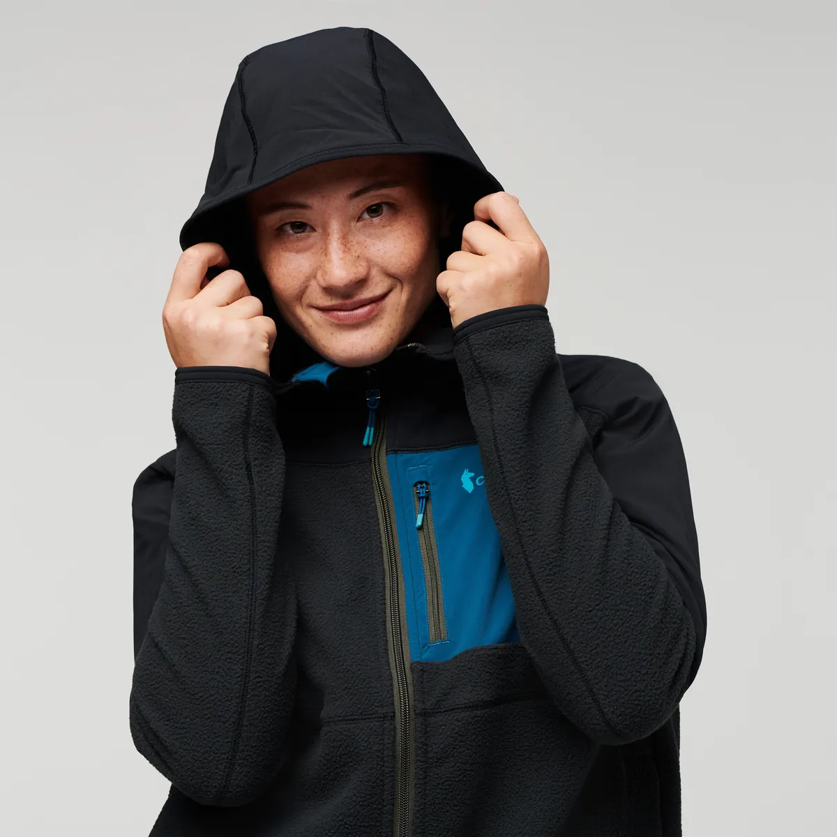 Abrazo Fleece Hooded Full-Zip Jacket - Women's