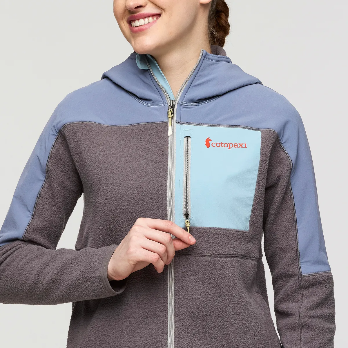 Abrazo Fleece Hooded Full-Zip Jacket - Women's