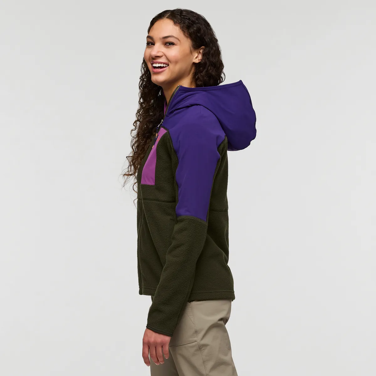 Abrazo Fleece Hooded Full-Zip Jacket - Women's