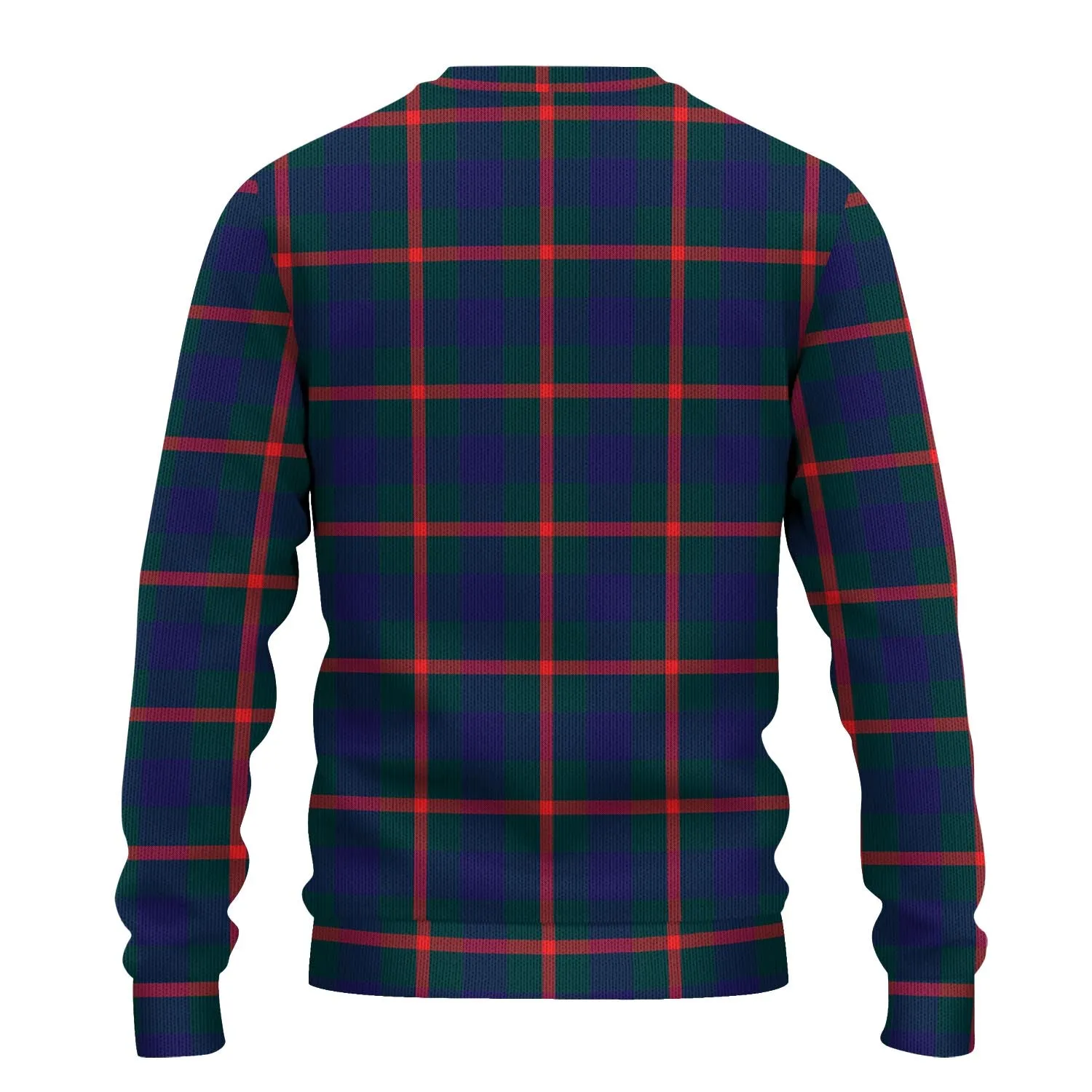 Agnew Tartan Ugly Sweater with Family Crest