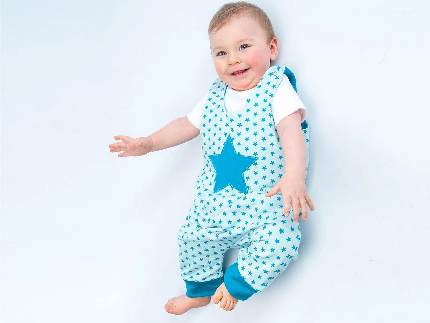 ALBERTO Baby overall dungaree Paper pattern