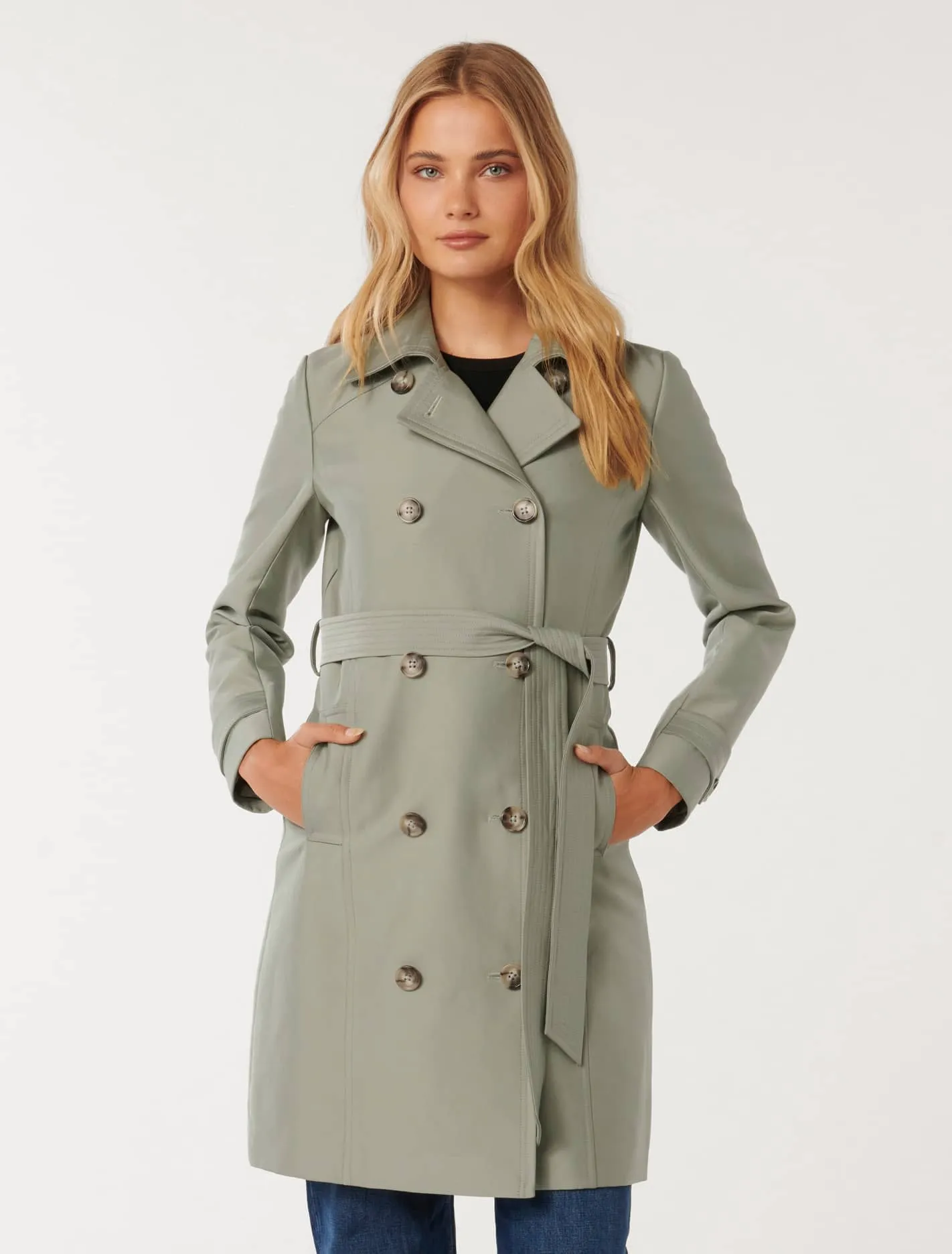 Alicia Short Trench Coat