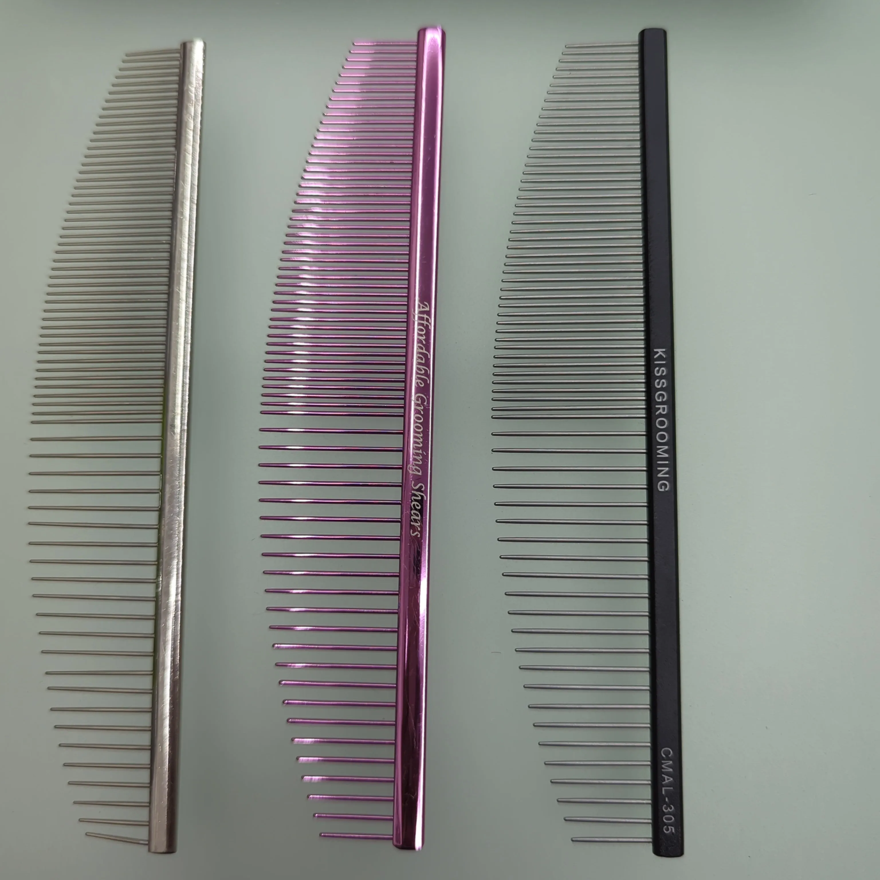 Aluminum New Moon comb