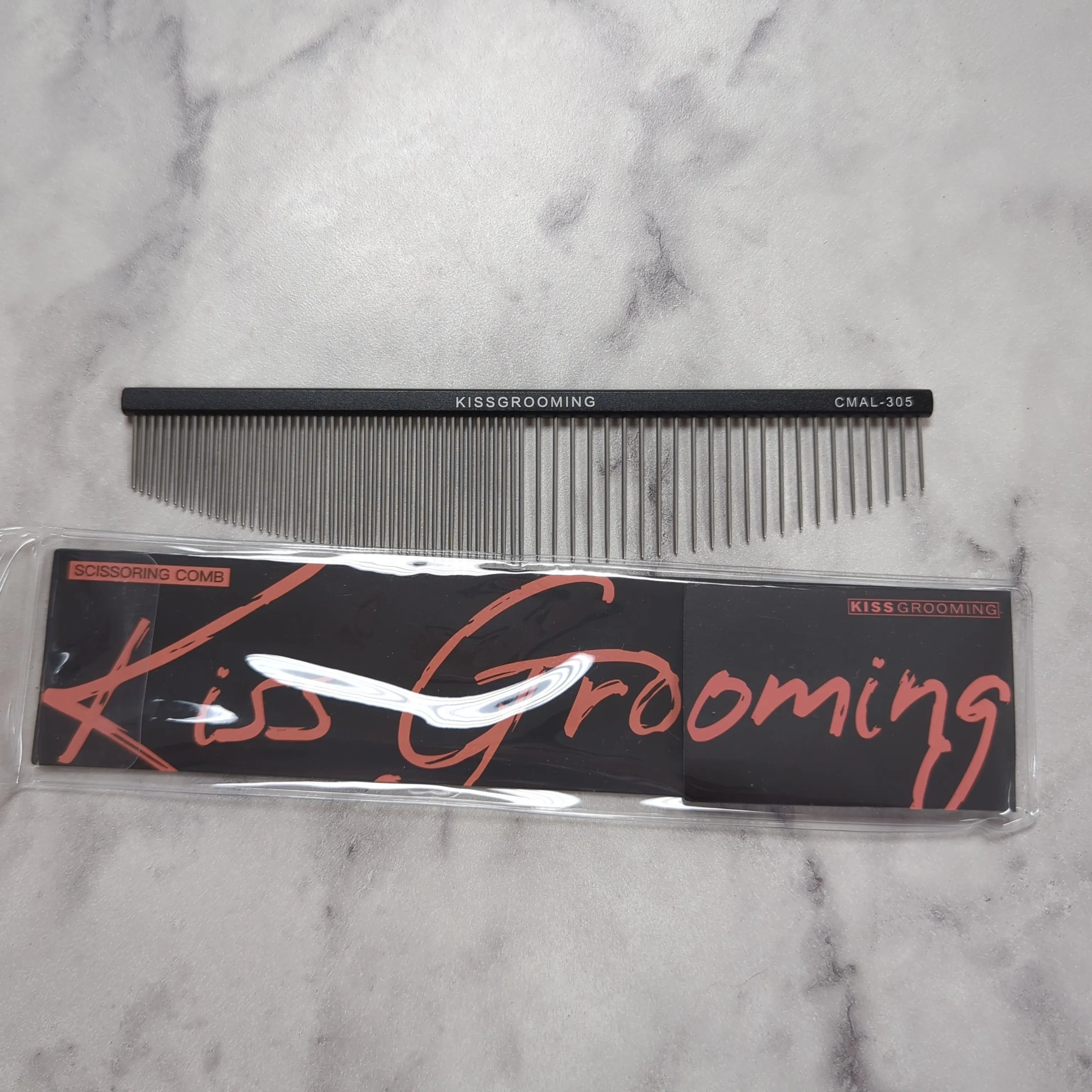 Aluminum New Moon comb