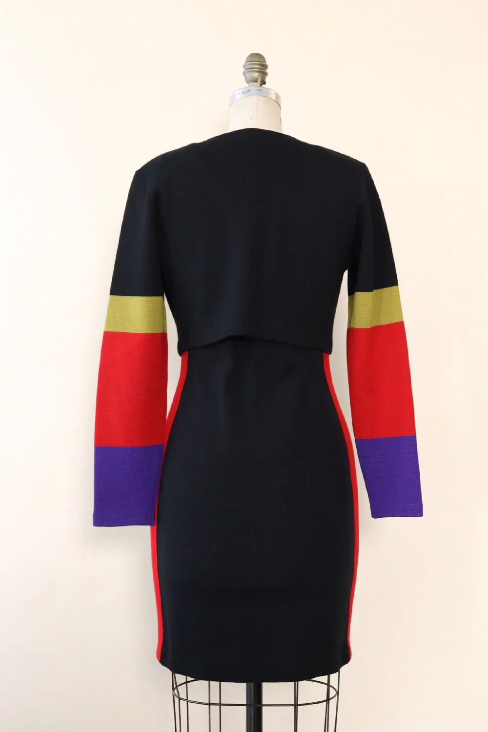 Andrea Jovine Colorblock Knit Ensemble M