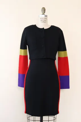 Andrea Jovine Colorblock Knit Ensemble M