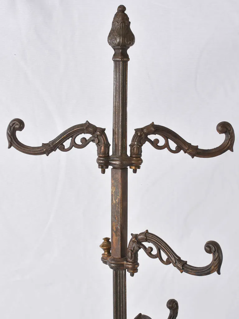 Antique coat and umbrella stand - cast iron 67¼"