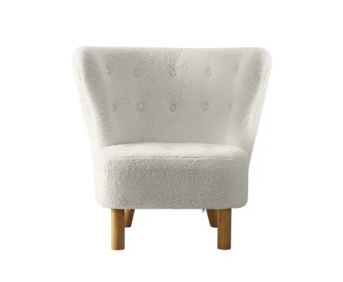 Armchair Lounge Accent Chair Armchairs Couch Chairs Sofa Bedroom White