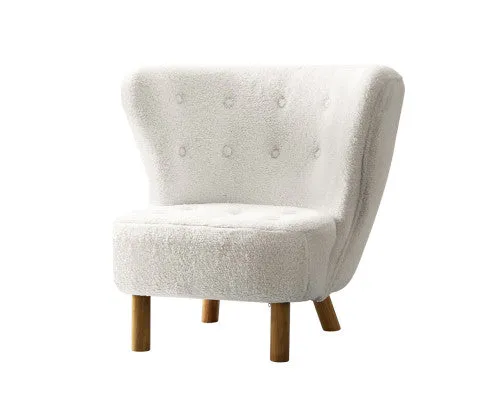 Armchair Lounge Accent Chair Armchairs Couch Chairs Sofa Bedroom White