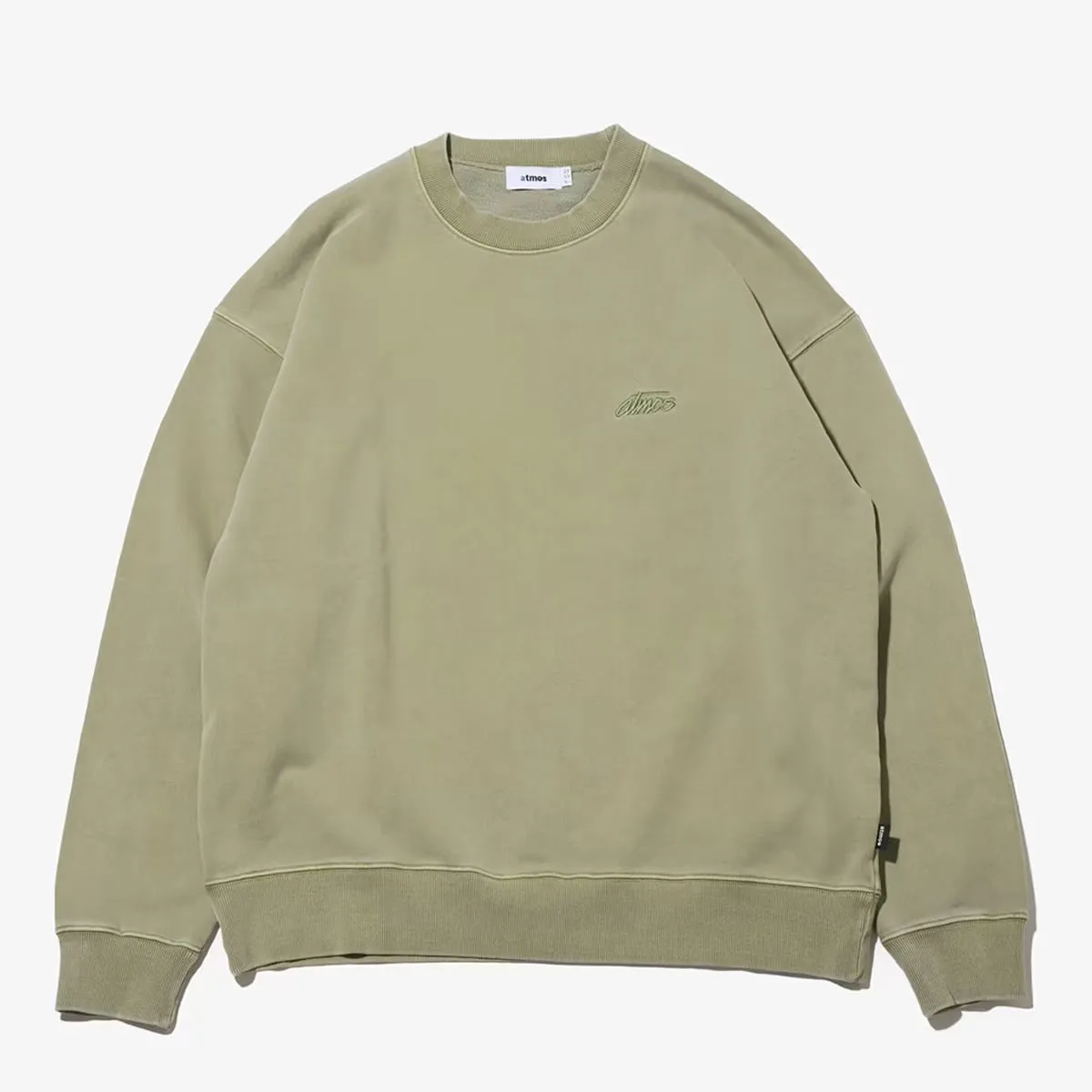 ATMOS PIGMENT DYED CREWNECK SWEATSHIRT