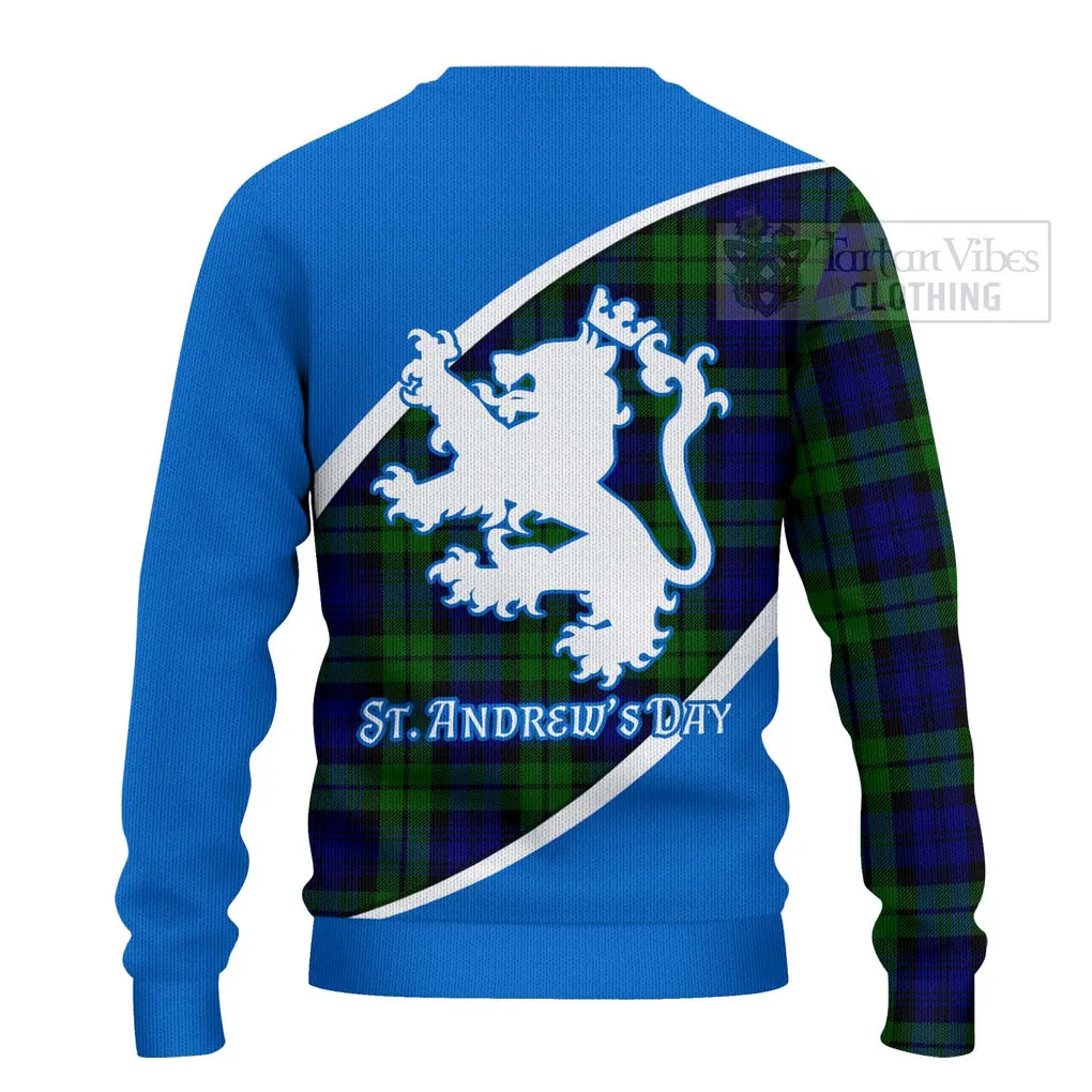 Bannatyne Family Crest Tartan Ugly Sweater Celebrate Saint Andrew's Day in Style