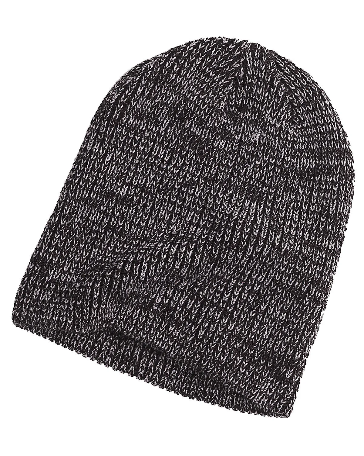 Big Accessories Ribbed Marled Beanie