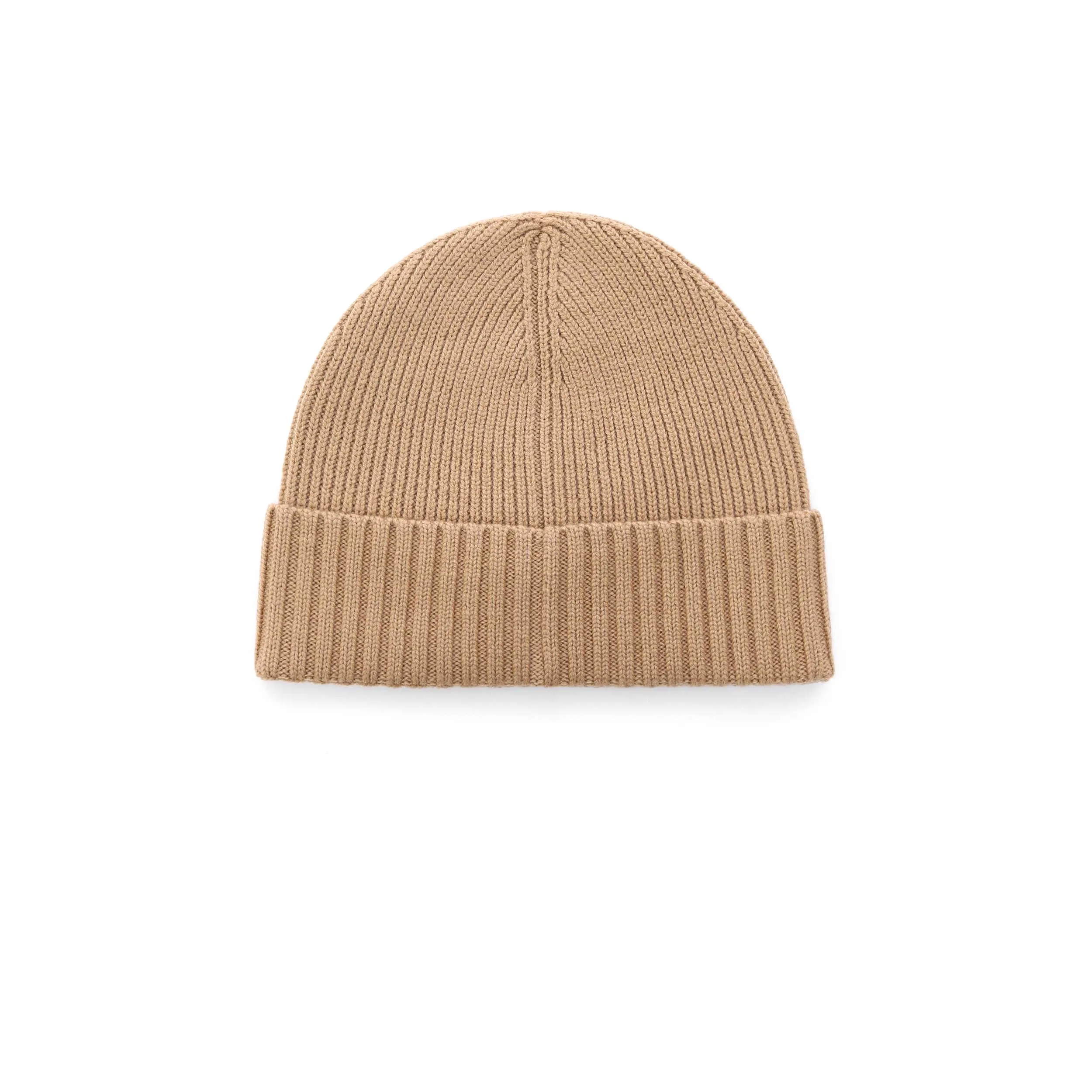 BOSS Fati L Beanie Hat in Medium Beige