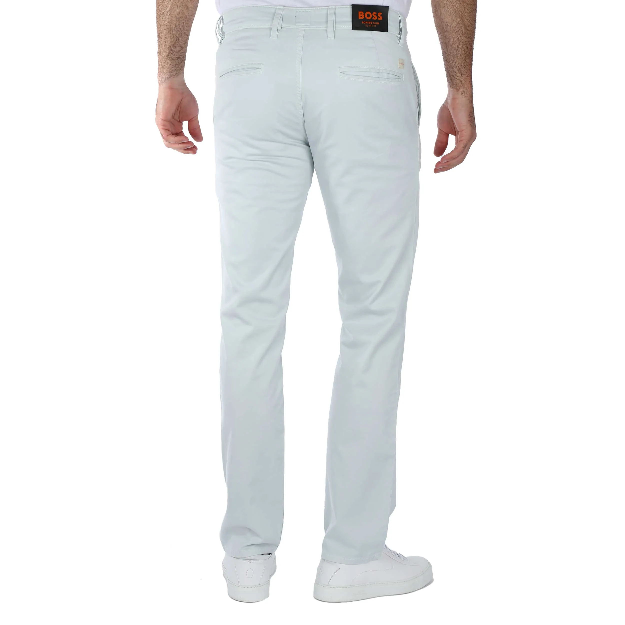 BOSS Schino Slim D Trouser in Mint