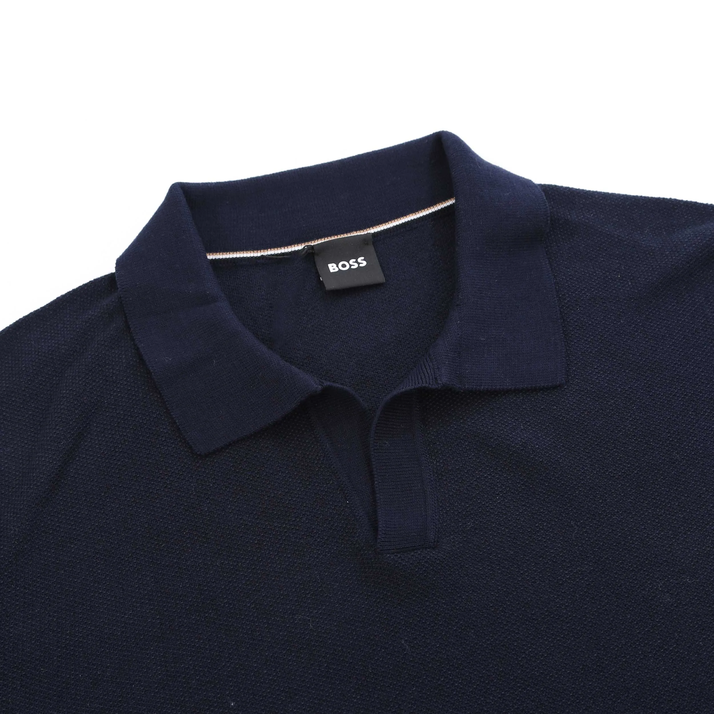 BOSS Tempio Polo Shirt in Navy