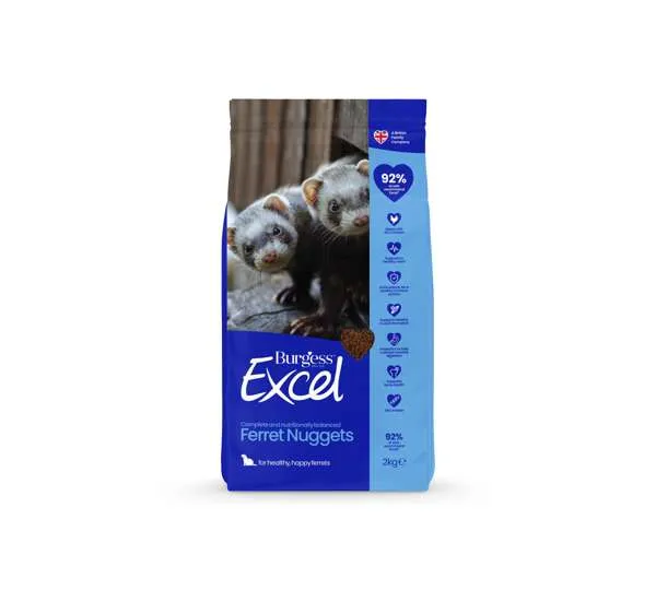 Burgess Excel Ferret Nuggets 2kg