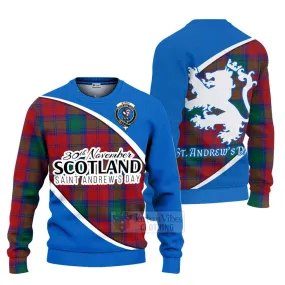 Byres (Byses) Family Crest Tartan Ugly Sweater Celebrate Saint Andrew's Day in Style