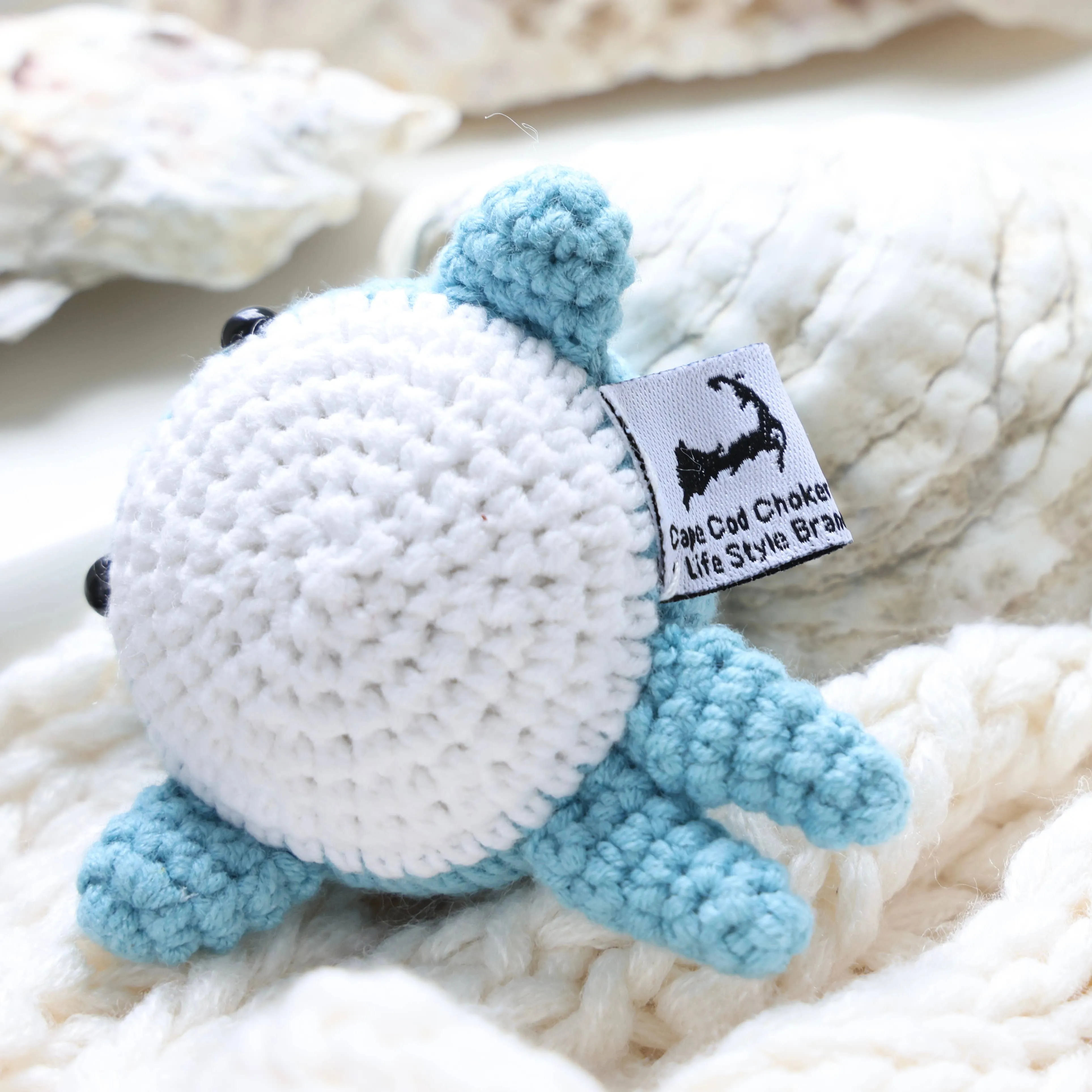 Cape Cod Critters USA handmade Crochet Sea Animals: Turtle