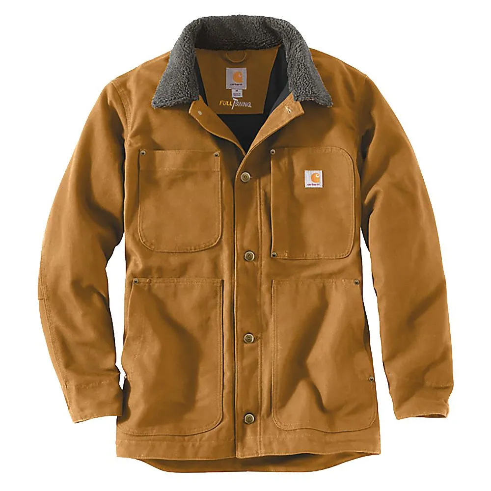 'Carhartt' Men's Full Swing Chore Coat - Carhartt Brown