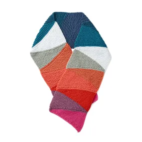 Caron x Pantone See-Saw Knit Scarf