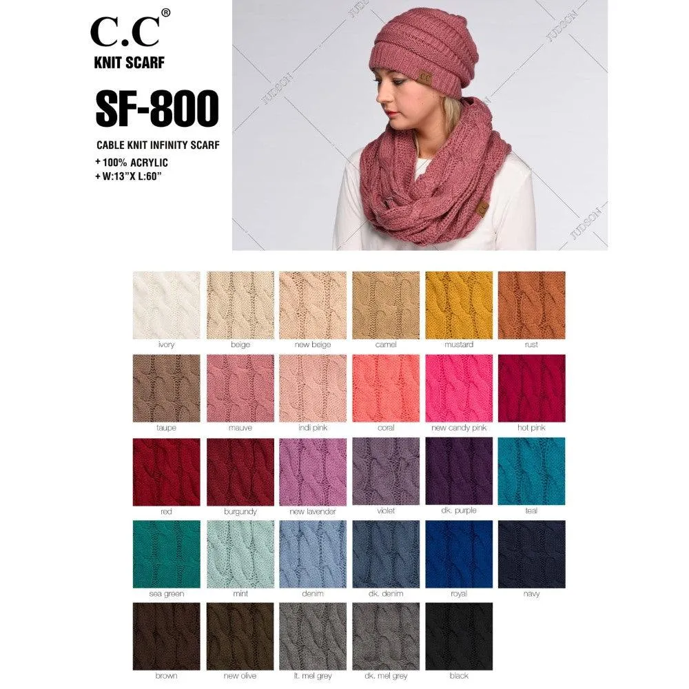 C.C infinity scarf