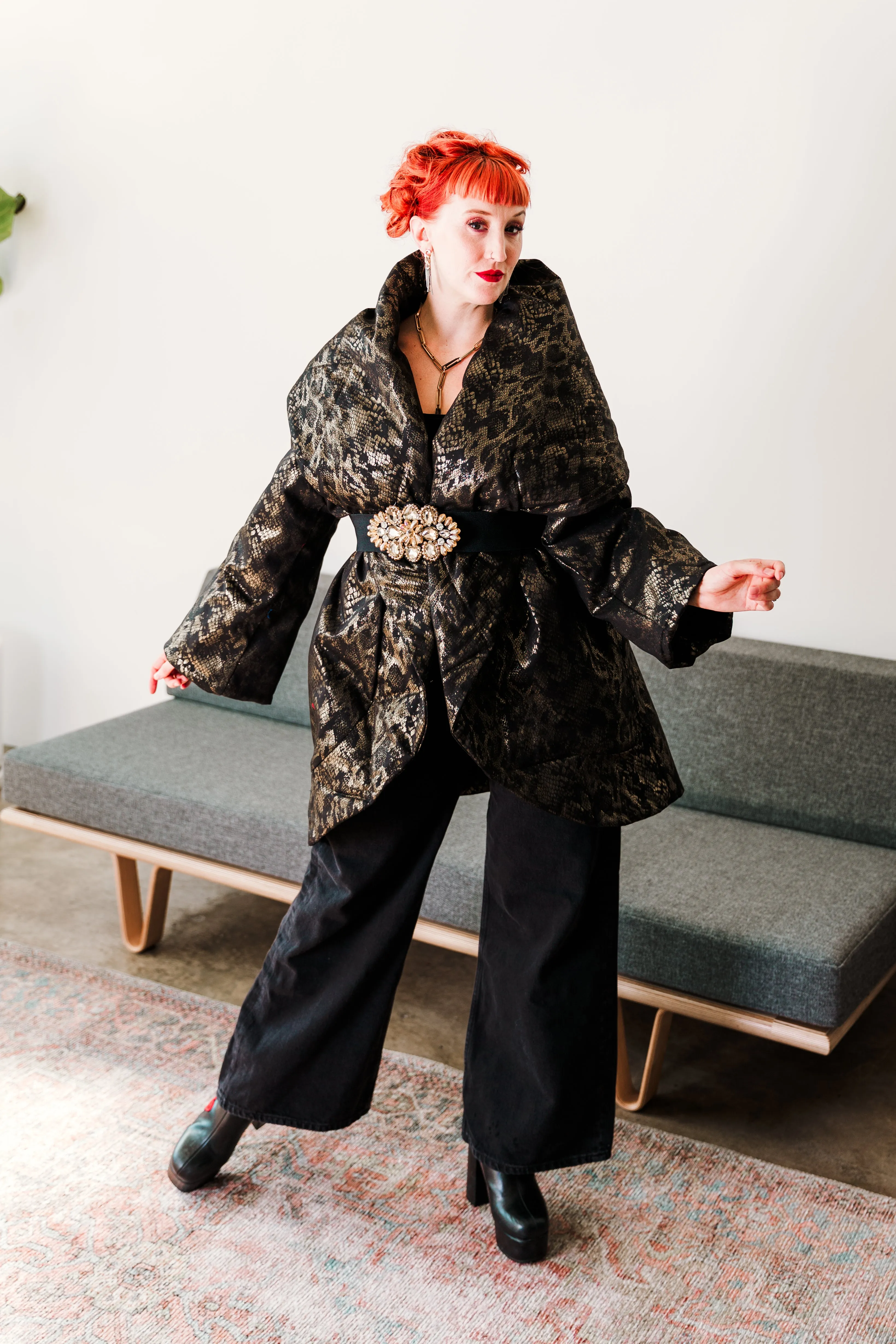 Cocoon Coat "Cleopatra"