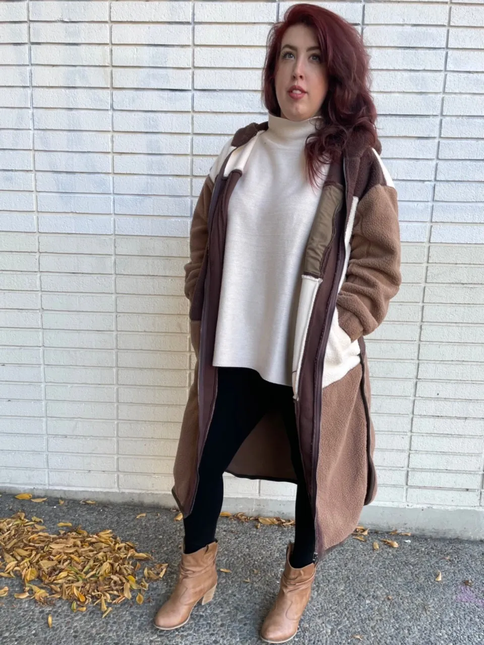 Colorblock Cozy Coat