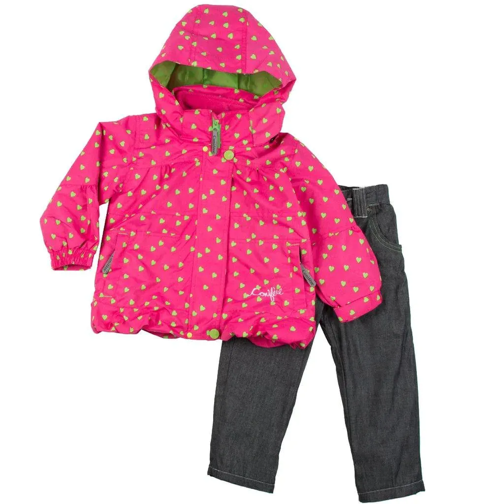 Conifere Small Hearts Girl's 3-in-1 Set