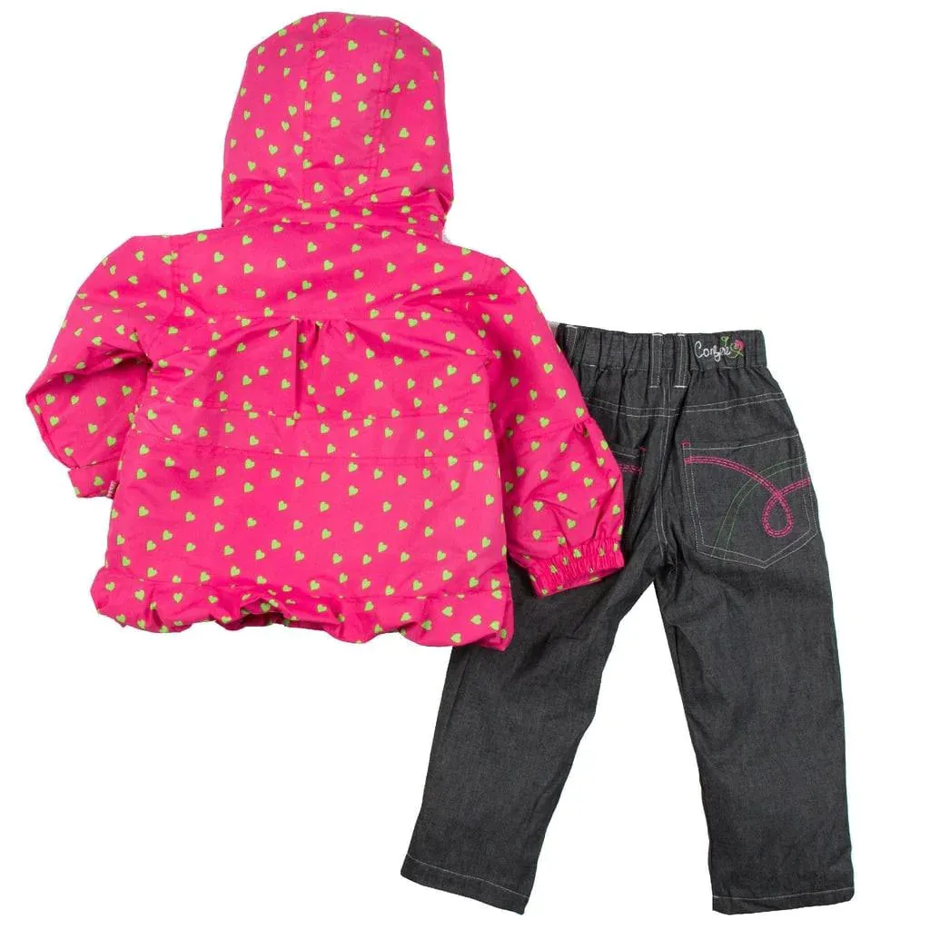 Conifere Small Hearts Girl's 3-in-1 Set