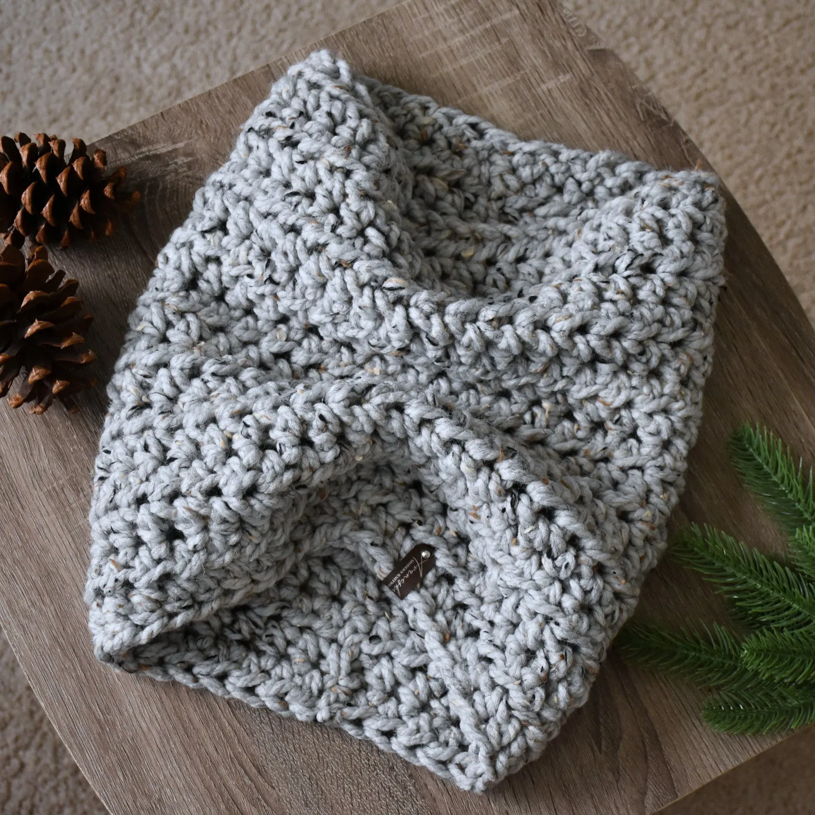 Crochet Chunky Scarf | THE LINCOLN