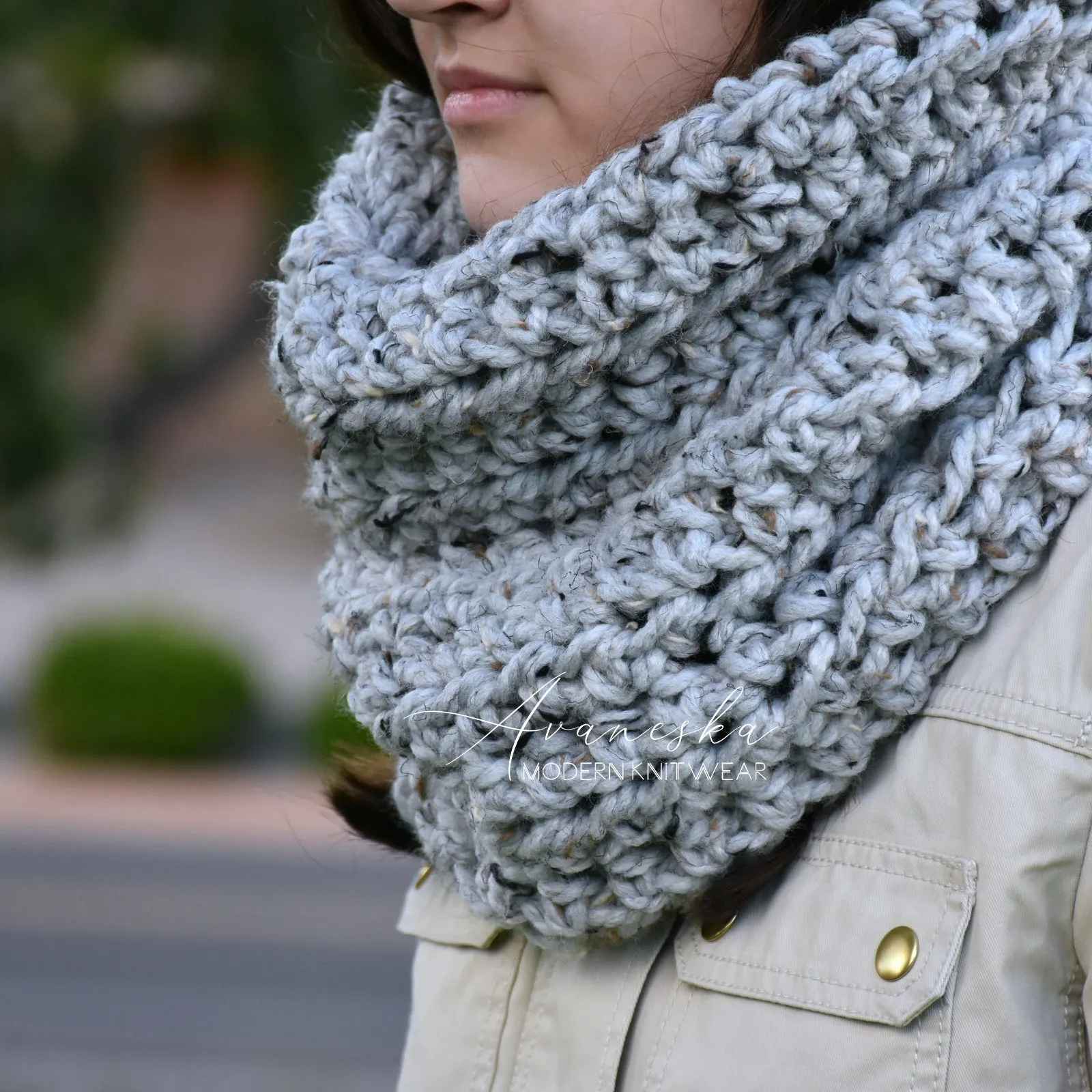 Crochet Chunky Scarf | THE LINCOLN