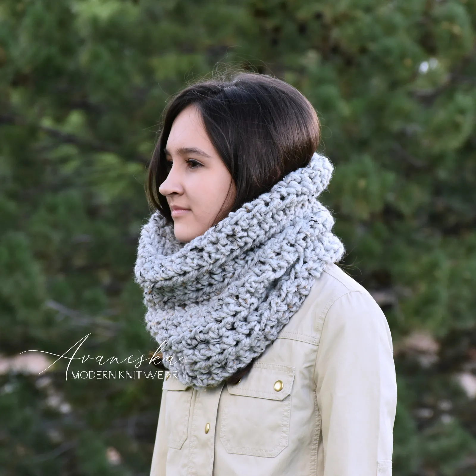 Crochet Chunky Scarf | THE LINCOLN