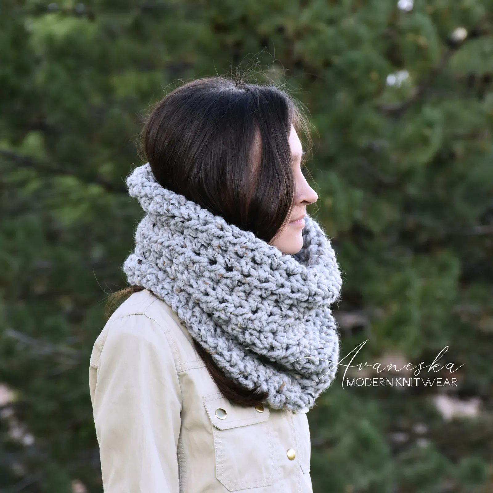 Crochet Chunky Scarf | THE LINCOLN