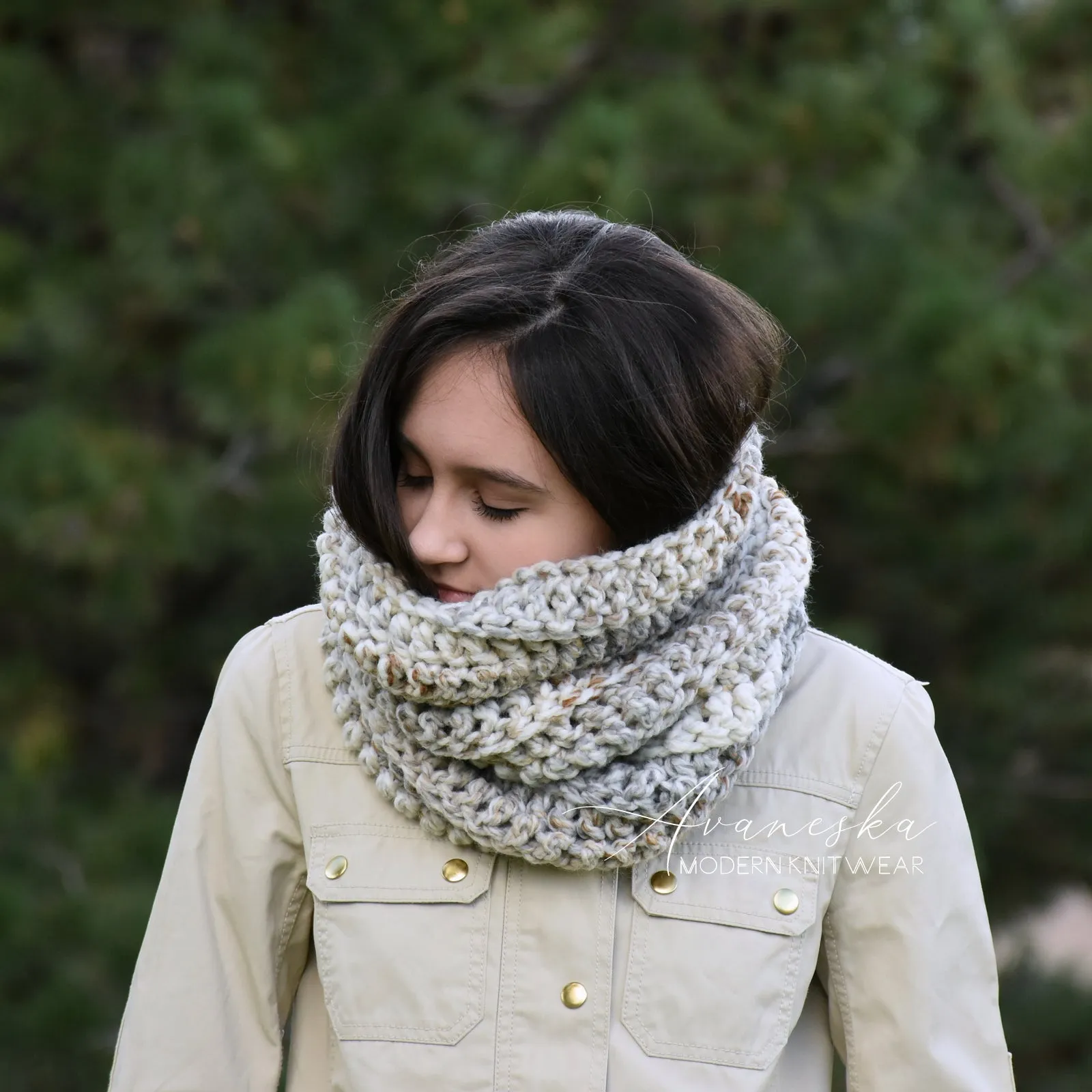 Crochet Chunky Scarf | THE NEWPORT