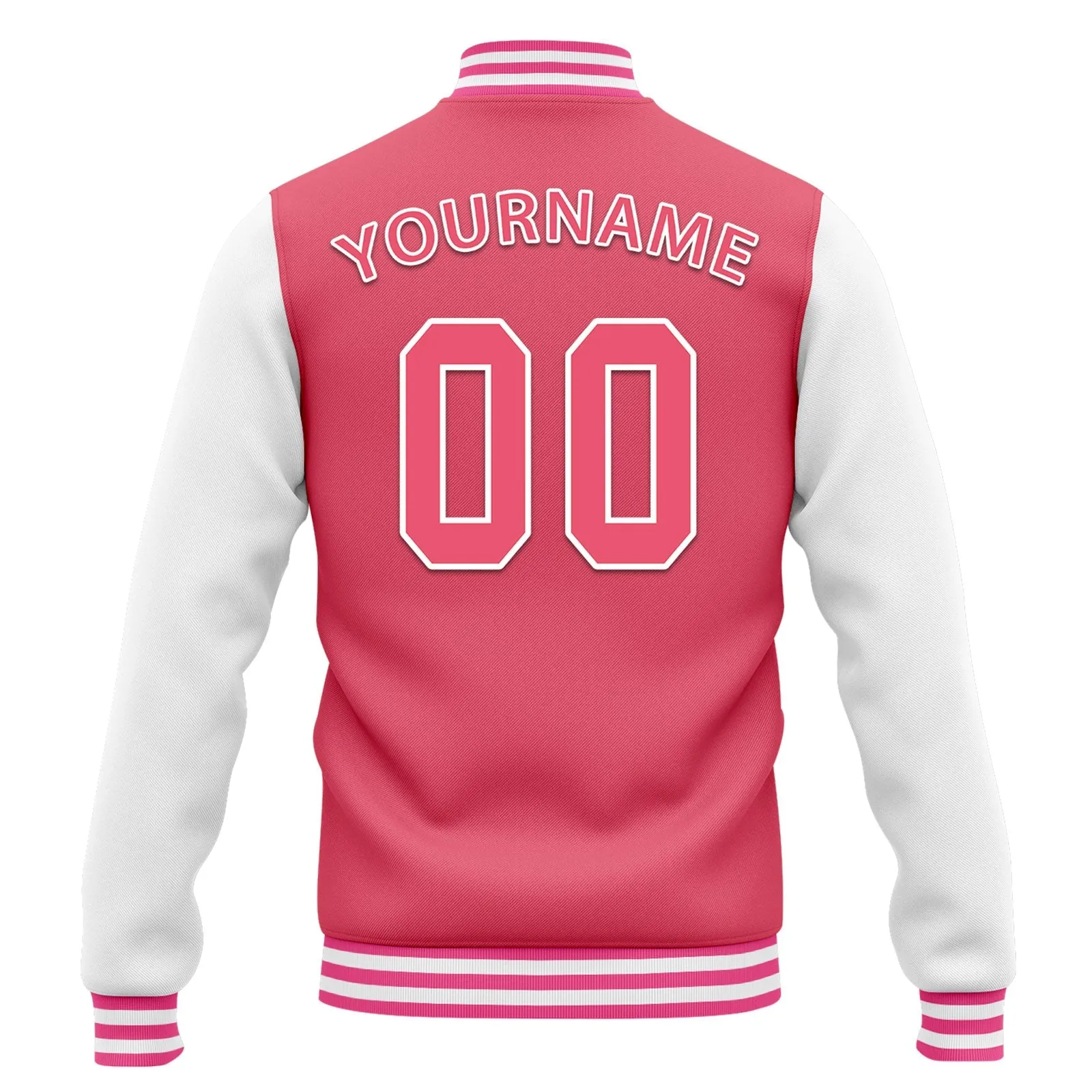 Custom Raglan Sleeves Jacket Bomber Full-Snap Varsity Letterman Personalized Jacket FZ005-D025002-2