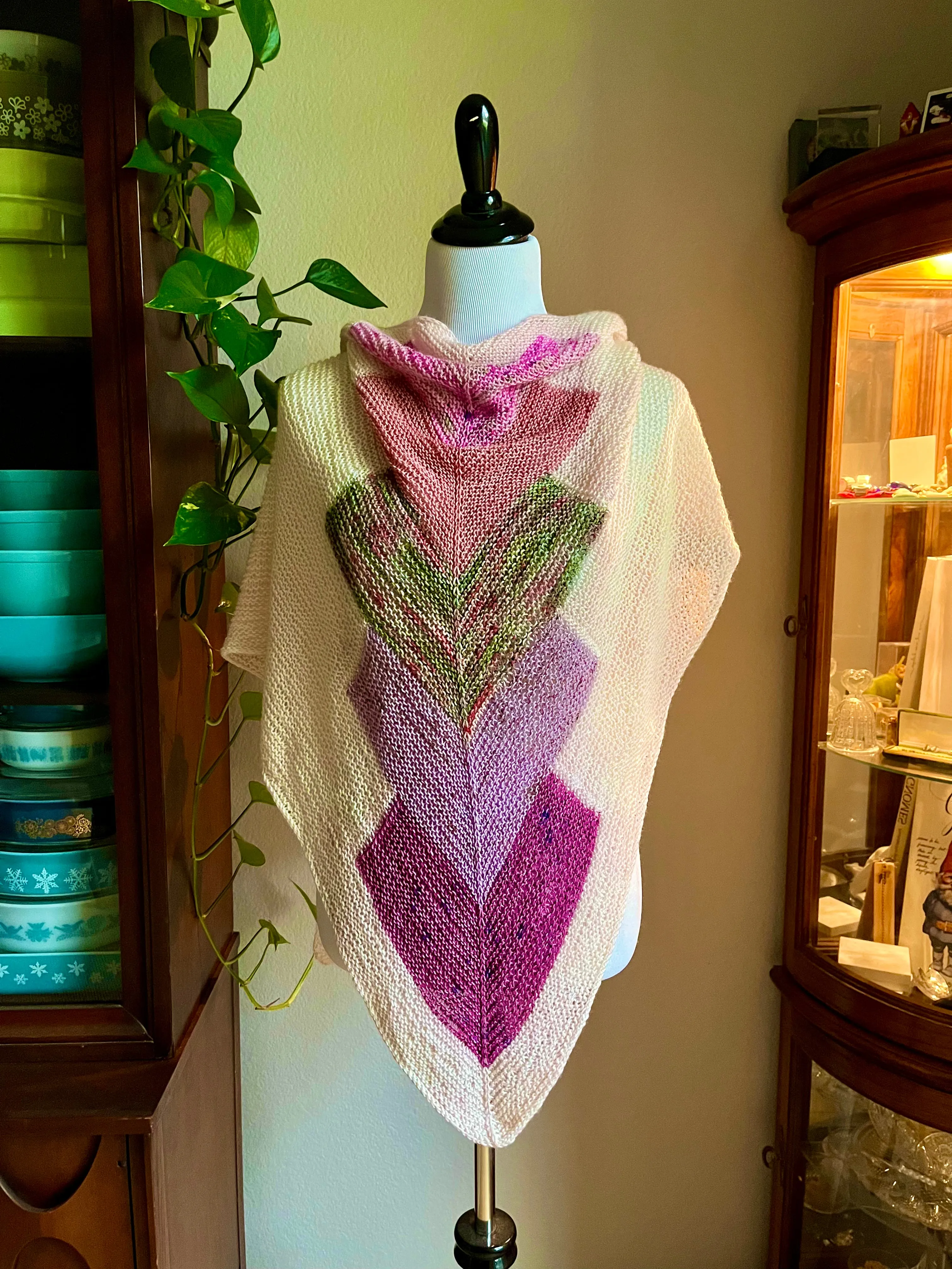 Daisy Mix - Last Light Shawl