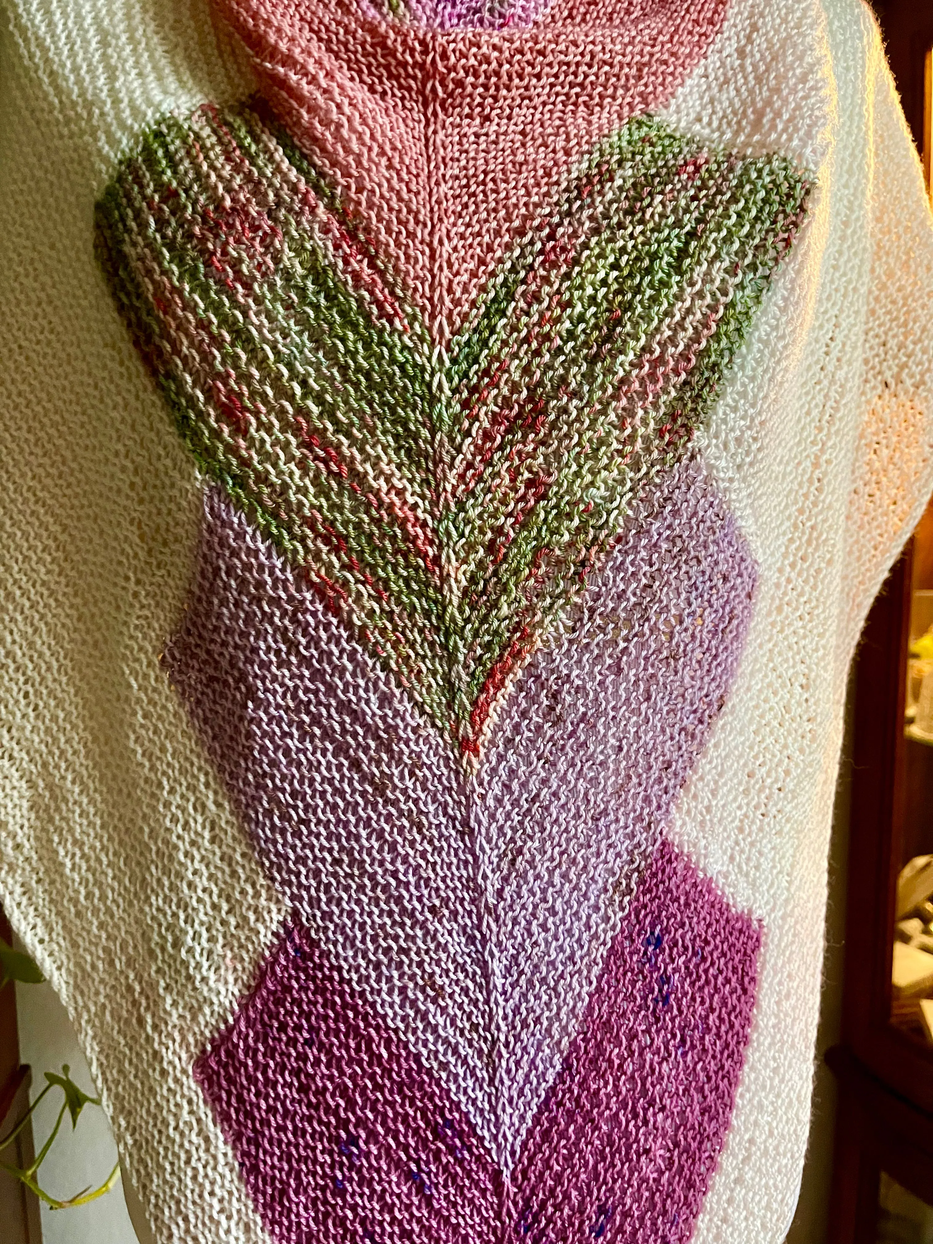 Daisy Mix - Last Light Shawl