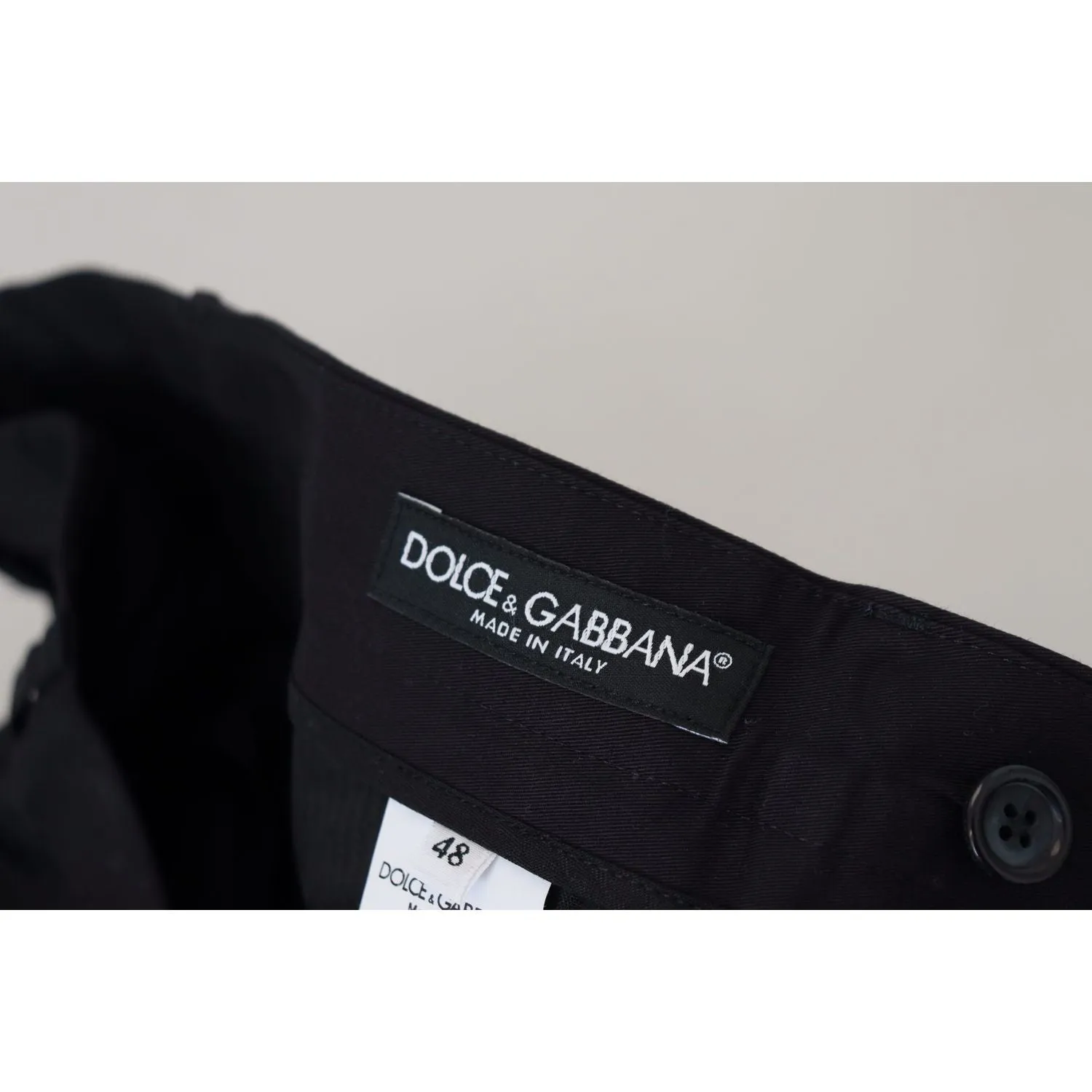 Dolce & Gabbana Elegant Slim Fit Chinos Dress Pants