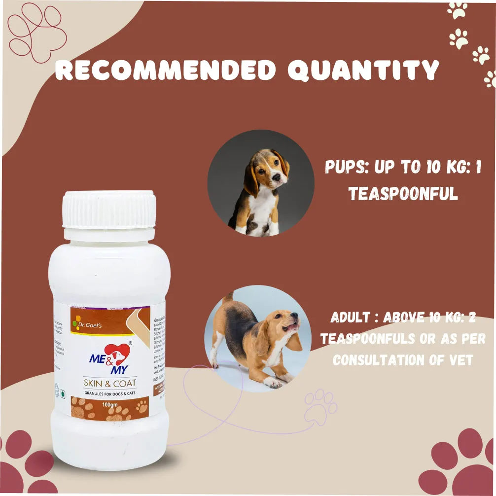 Dr Goel's Me & My Skin & Coat Supplements for Dogs and Cats