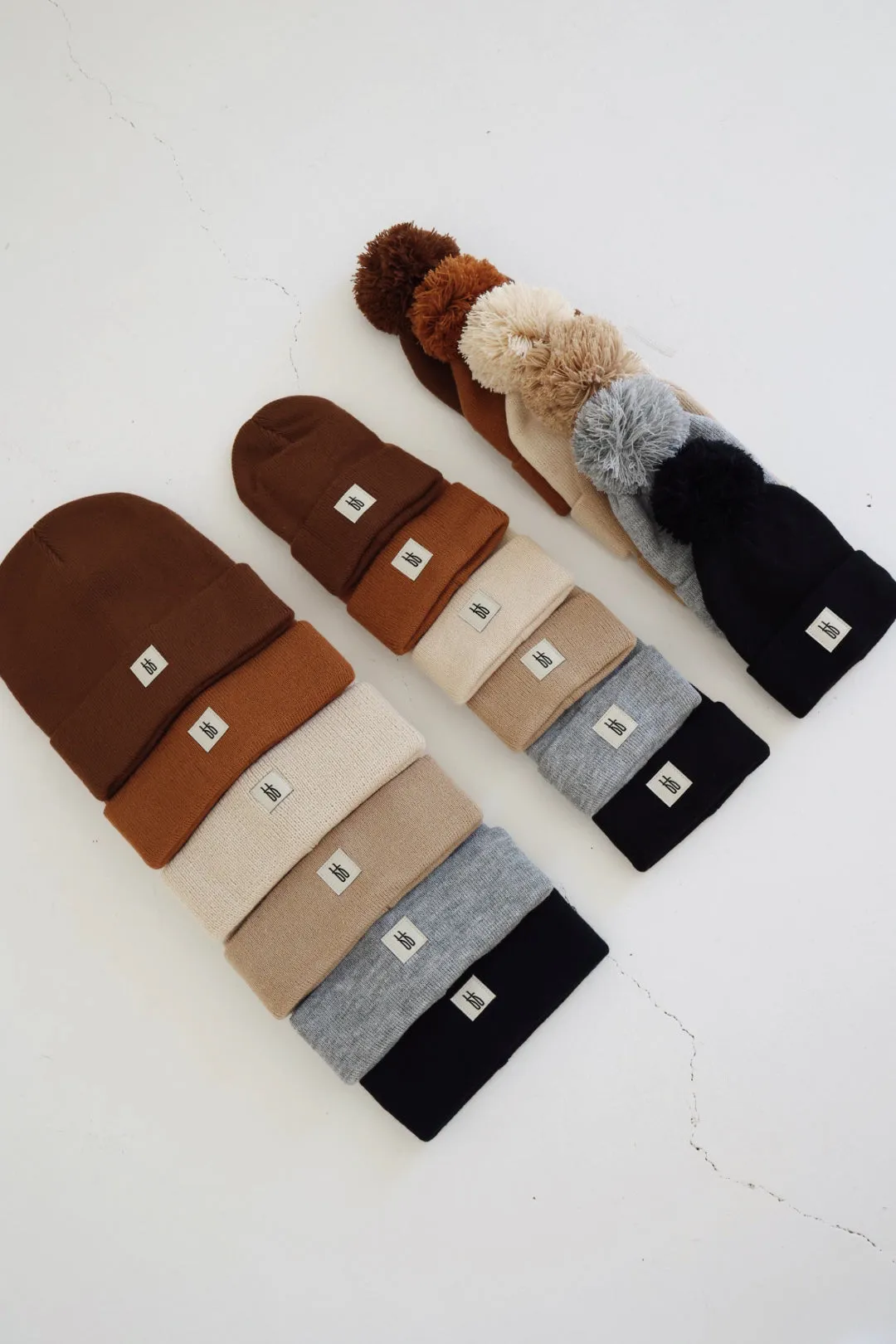 ff Knit Pom Top Beanie | Rust