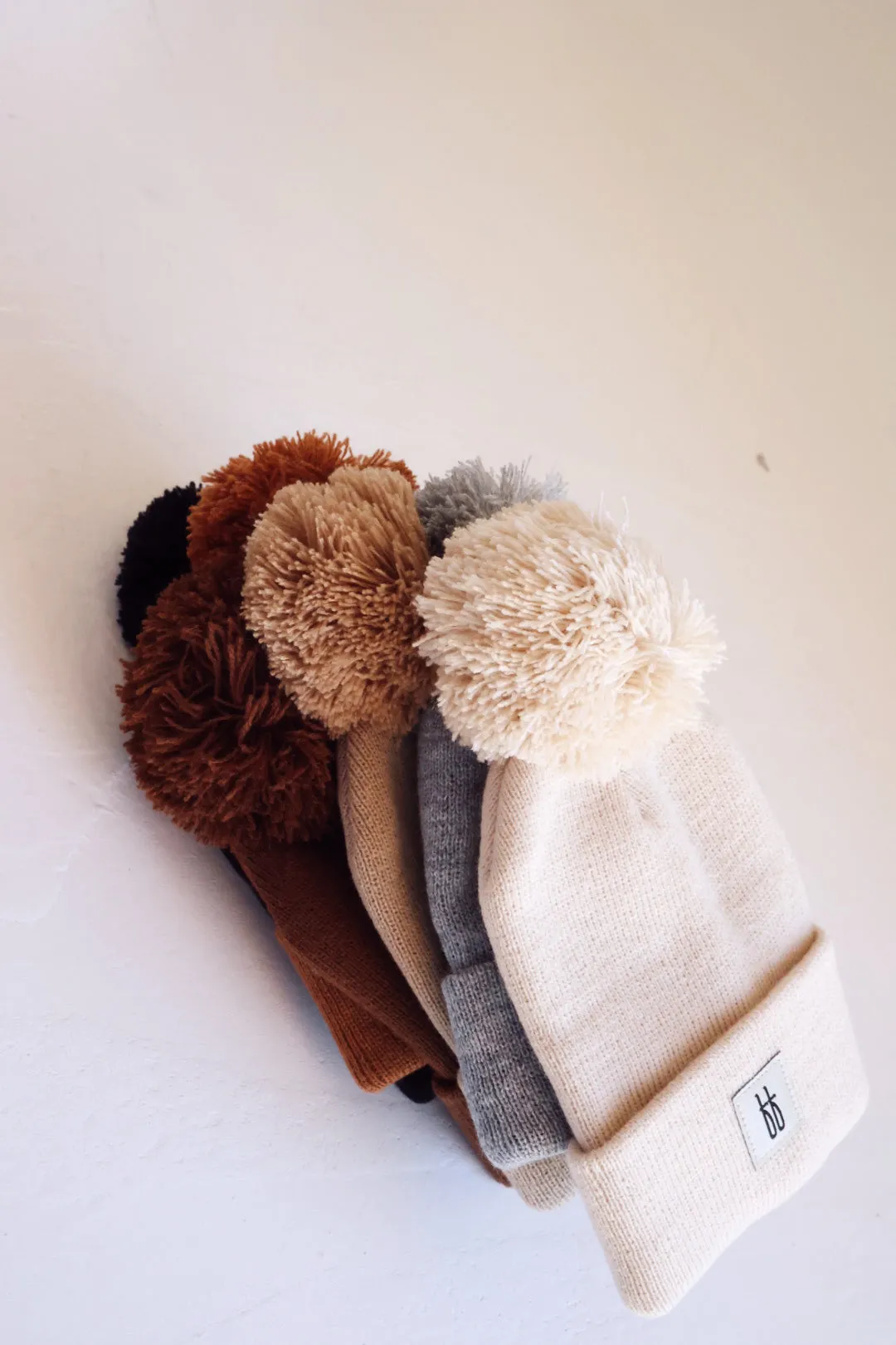 ff Knit Pom Top Beanie | Rust