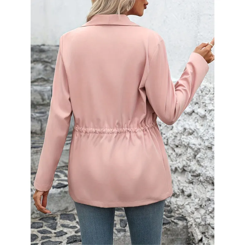 Fresh Temperament Trench Coat Fashionable Women's Clothing