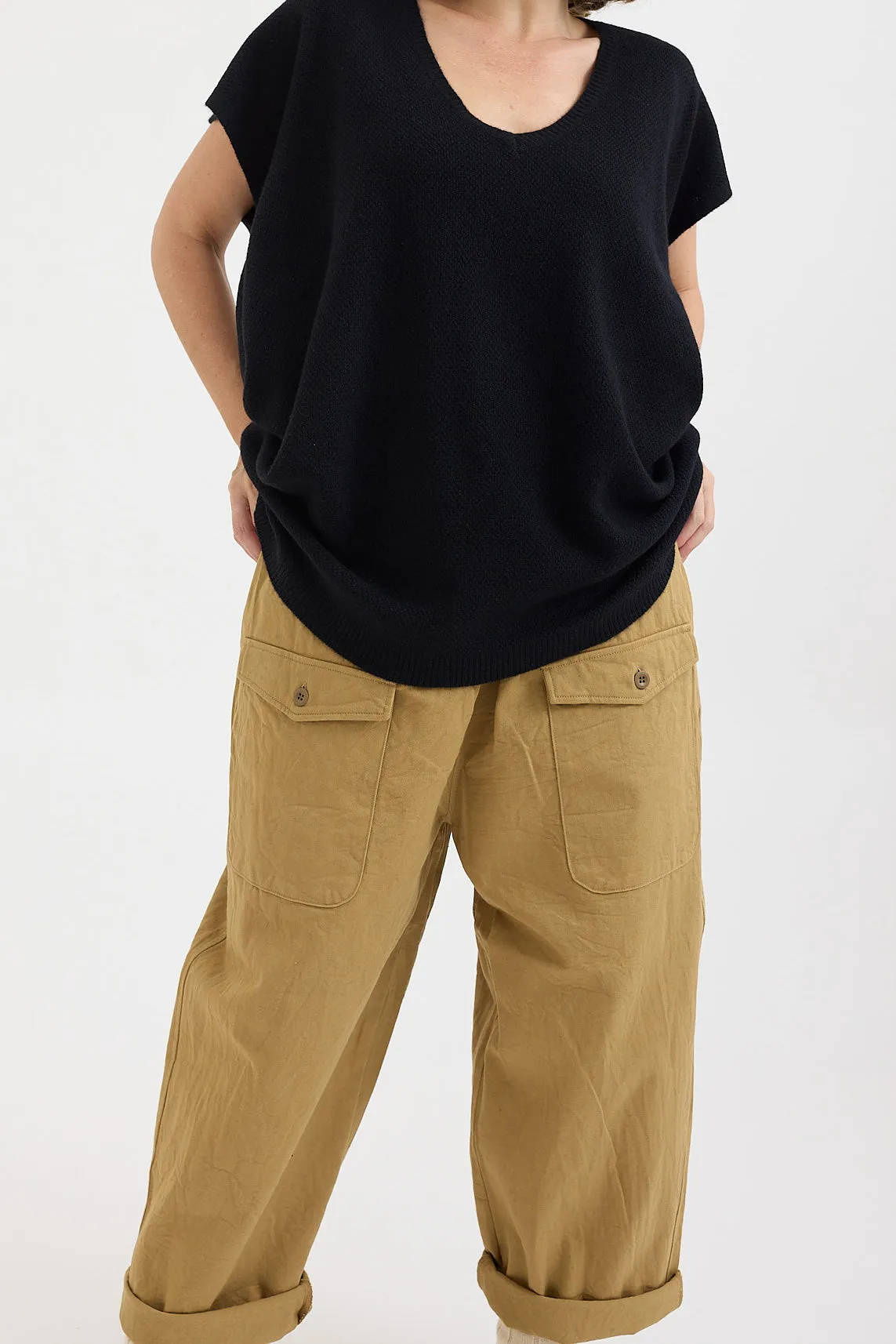 Gauze   Laboratory - Front Pocket Kung Fu Pants