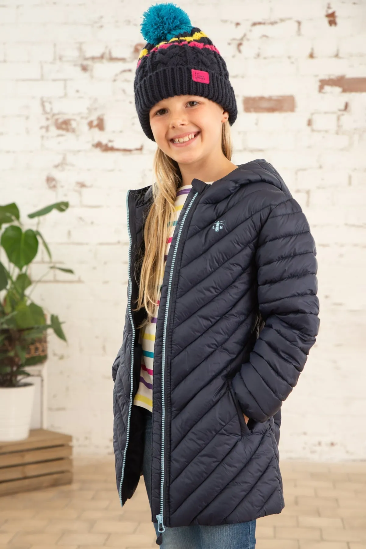 Georgia Coat - Navy