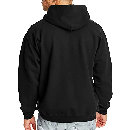 Hanes Men's Ultimate Cotton Heavyweight Pullover Hoodie sweatshirts, Black, X-Large US