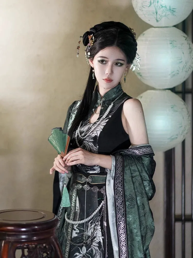 Hanfu Inspired New Chinese Style Costume, Mystical