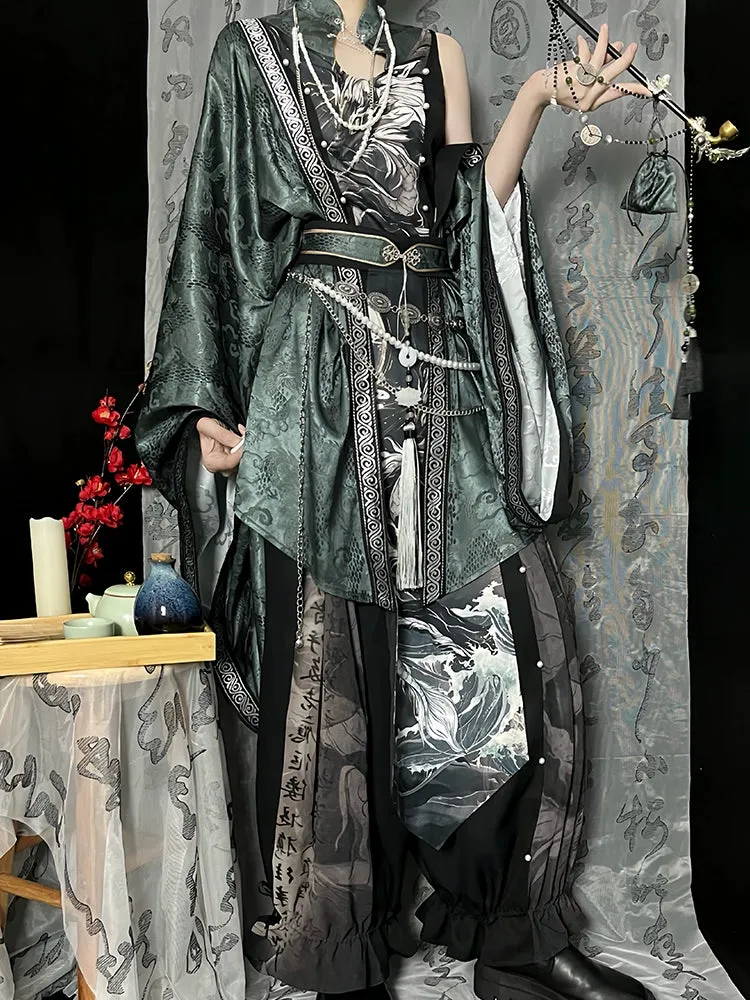 Hanfu Inspired New Chinese Style Costume, Mystical